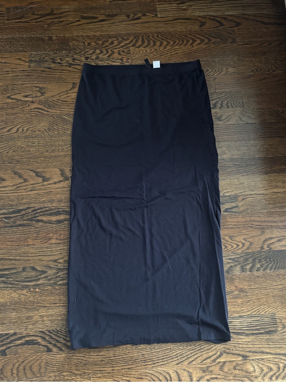H&M Black Pencil Midi Skirt